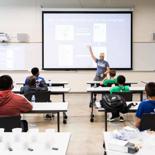 STEPS Campers Visit Pew Grand Rapids Campus